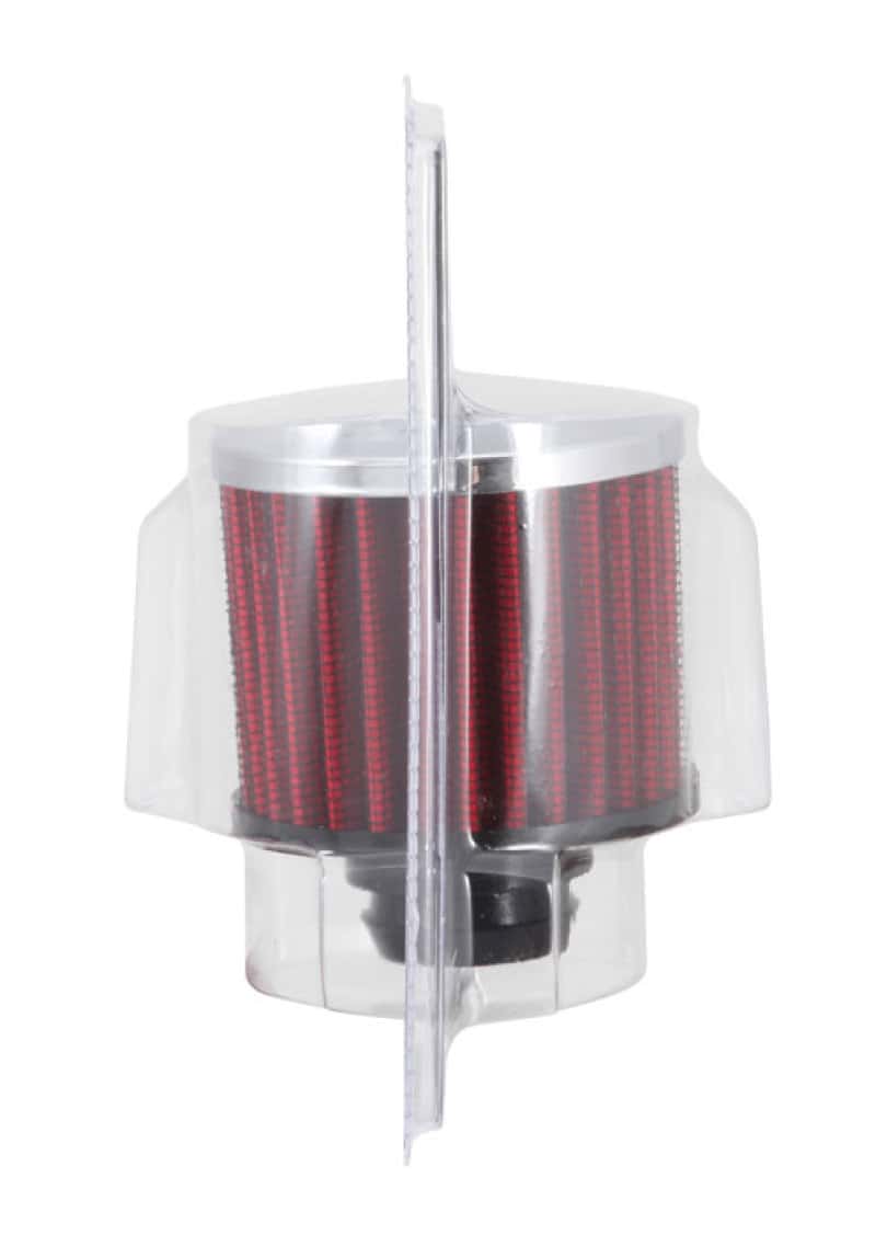 K&N Engineering — K&N Rubber Base Chrome Top Push-In Crankcase Vent Filter 3in OD x 2-1/2in H.
Vent Air Filter/Brea
Vent Air Filter - view 7