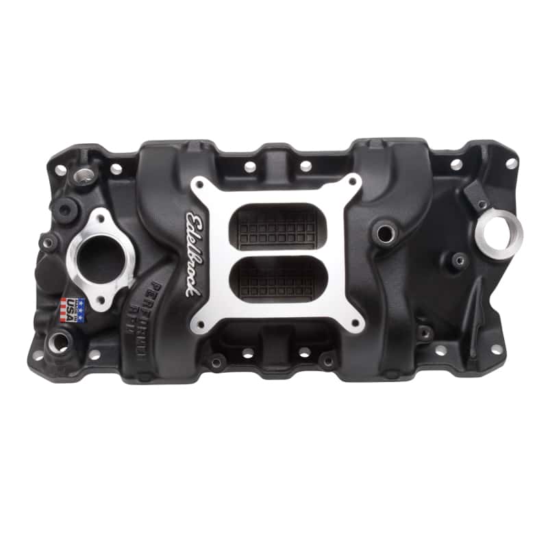Edelbrock — Edelbrock Performer RPM Manifold Black
MANIFOLD - view 3