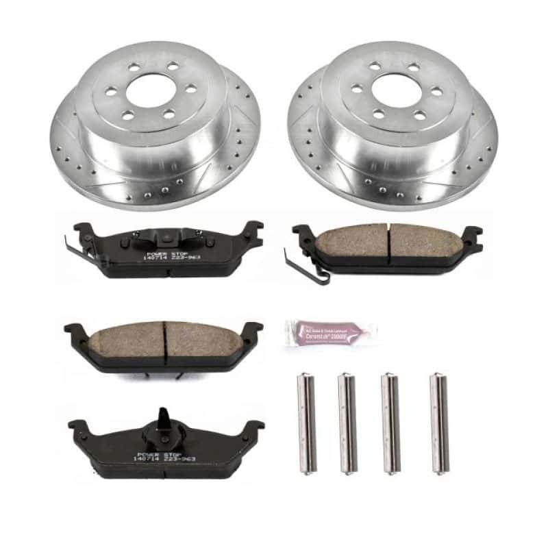 PowerStop — Power Stop 03-04 Dodge Dakota Rear Z23 Evolution Sport Brake Kit - view 1