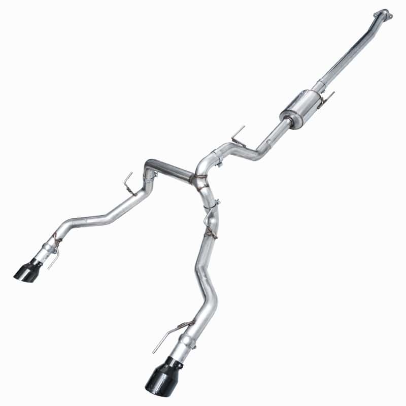 AWE Tuning — AWE Tuning 2021+ Ford F-150 Tremor (w/ Bumper Cutouts) 0FG Non-Resonated Catback -Diamond Black Tips
0FG Catback - view 1