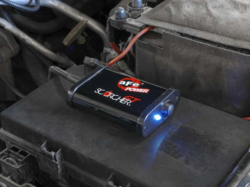 aFe — aFe Scorcher GT Module 2018 Jeep Wrangler (JL) V6-3.6L
Power Module - view 6