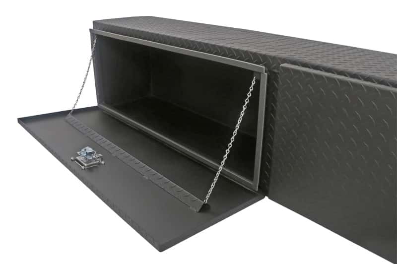 Dee Zee — Dee Zee Universal Tool Box - Specialty 96In Topsider Black BT Alum (Txt Blk)
ToolBxTrkBedSideRail - view 2