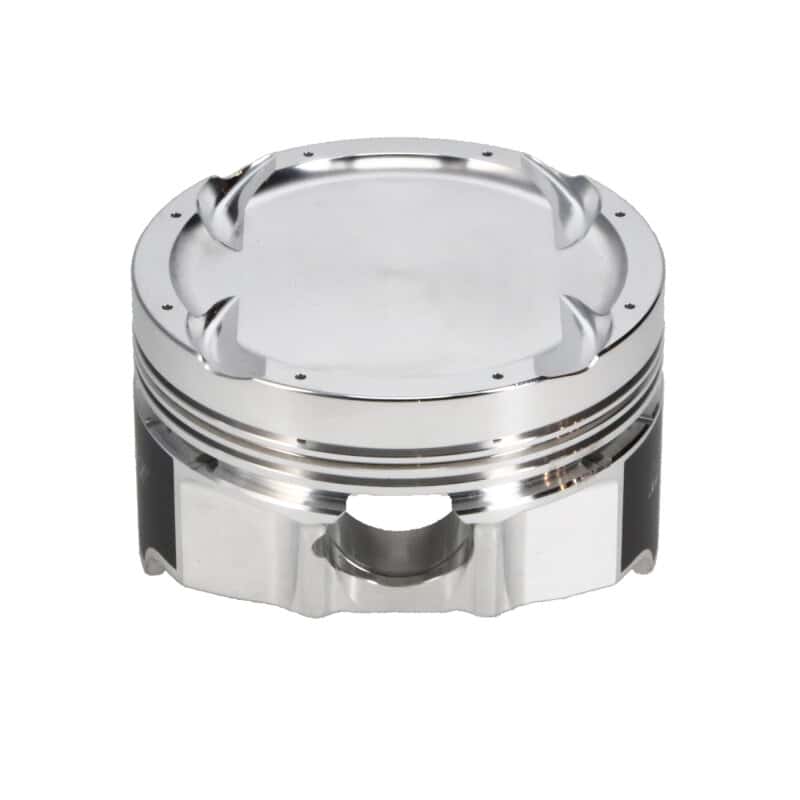 Manley Performance — Manley 08+ Mitsubishi 4B11T 86.5mm (+.5mm) -11cc Dome 9.0:1 CR Turbo Tuff Series Piston Set w/ Rings
Piston Set - view 9