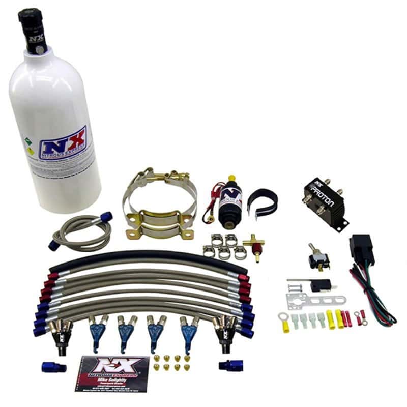 Nitrous Express — Nitrous Express 4 Cyl Proton Nitrous Kit w/2.5lb Bottle
Injection System Kit
N2OSys - view 2