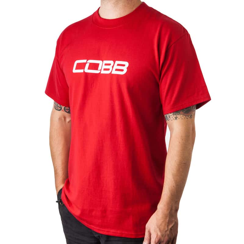 COBB — Cobb Tuning Logo Mens T-Shirt (Red) - XX-Large - view 1