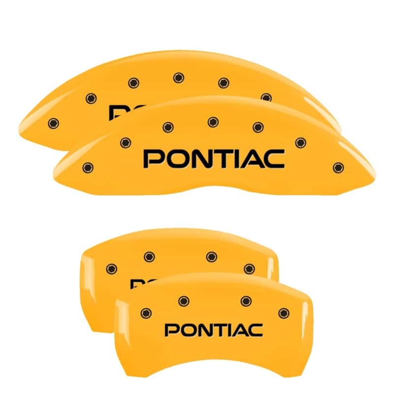 MGP — MGP 4 Caliper Covers Engraved Front & Rear Pontiac Yellow Finish Black Char 2001 Pontiac Firebird
Caliper Covers - view 1