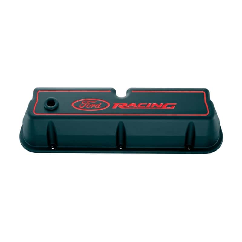 Ford Racing — Ford Racing Logo Die-Cast Black Valve Covers
Valve Cover Set - view 1