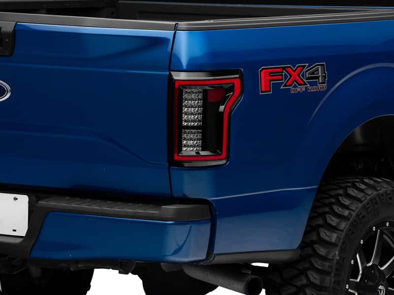 Raxiom — Raxiom 15-17 Ford F-150 LED Tail Lights- Blk Housing (Smoked Lens)
Lights - view 1