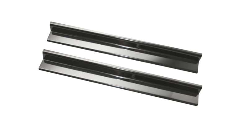 Rugged Ridge — Rugged Ridge 07-18 Jeep Wrangler 2 Door Stainless Steel Door Entry Guards
Door Sill Protector
OFFROAD_INTERIOR - view 1