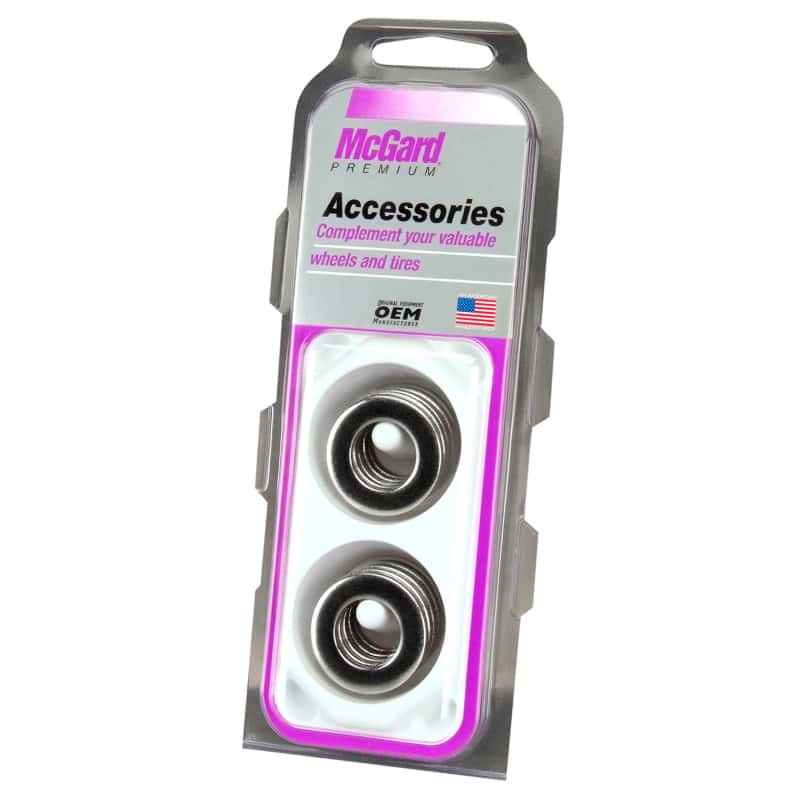 McGard — McGard Duplex MAG Washers (Stainless Steel) - 8 Pack - view 3