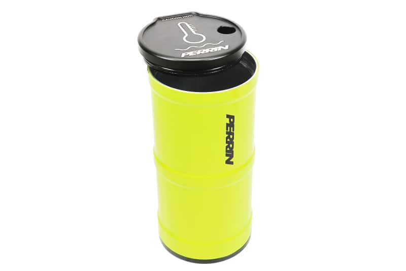 Perrin Performance — PERRIN 02-25 Subaru WRX / 04-21 STI / 13-26 BRZ/GR86/FRS/86 Coolant Overflow Tank - Neon Yellow - view 1