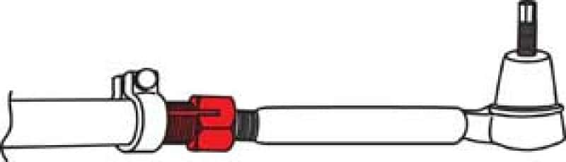 SPC Performance — SPC Performance 12/13+ Dodge Ram Hex Tie Rod Adjuster
TOE ADJUSTER SLEEVE
TOE ADJUSTER - view 4