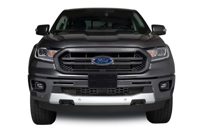 Putco — Putco 19-20 Ford Ranger w/ Adaptive Cruise - Hex Shield - Black Powder Coated Bumper Grille Inserts
Grille Insert - view 3