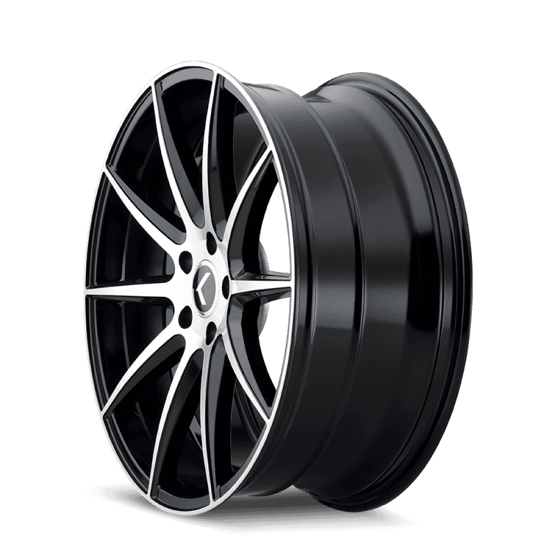 Kraze Wheels — Kraze KR194 Cosmos 18x8 / 5x114.3 BP / 40mm Offset / 72.62mm Hub Gloss Black Machined Wheel
KRAZE KR194 - view 2