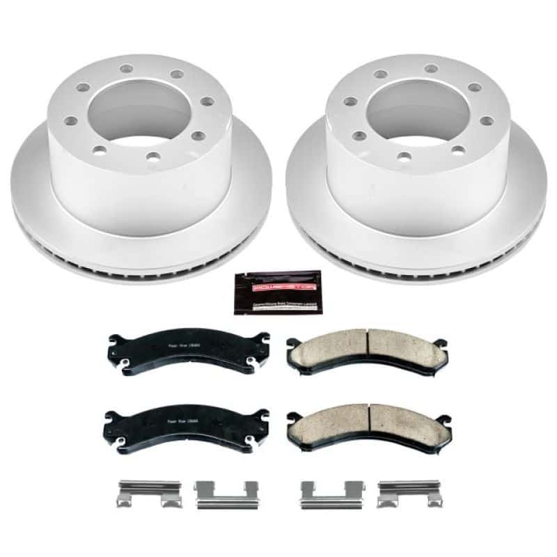 PowerStop — Power Stop 01-06 Chevrolet Silverado 3500 Rear Z17 Evolution Geomet Coated Brake Kit - view 1