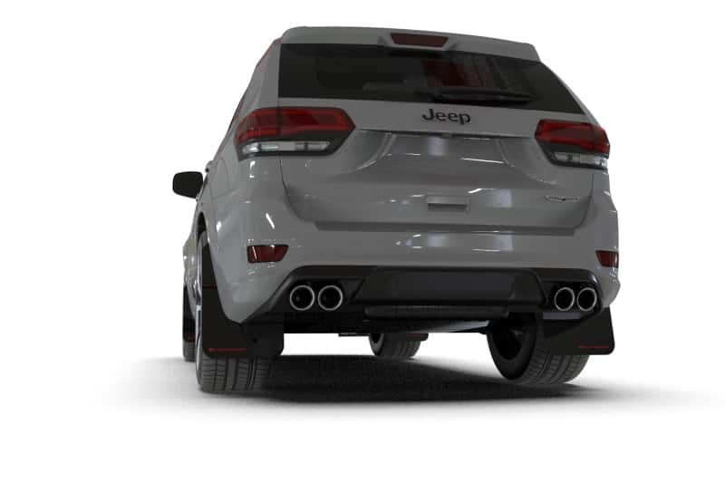 Rally Armor — Rally Armor 18-22 Jeep Grand Cherokee SRT Trackhawk Black UR Mud Flap - White Logo
Mud Flap - view 7