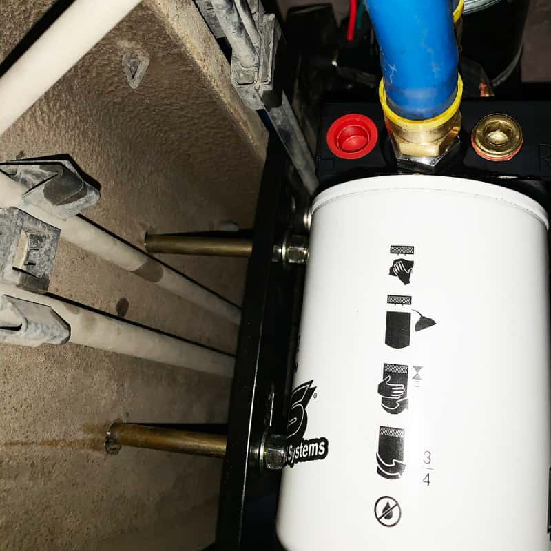 Wehrli — Wehrli 01-10 Chevrolet 6.6L Duramax FASS Fuel System Relocation Bracket (Crew Cab Only)
Rel Mt FASS 01-10 CC - view 4