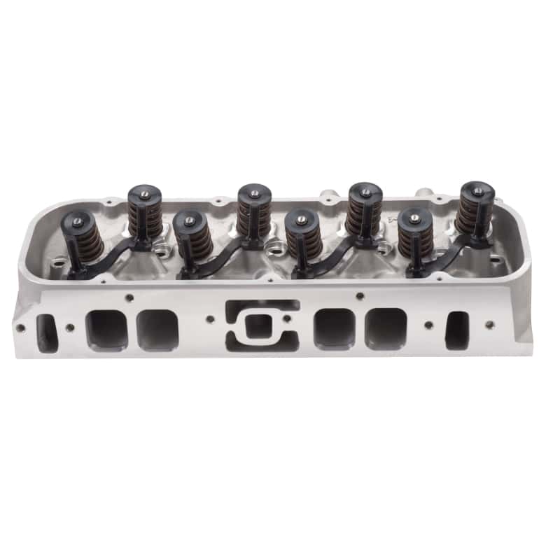 Edelbrock — Edelbrock Cyl Head E-Street BB Chevy Oval Port Complete Single
CYLINDER HEADS - view 3