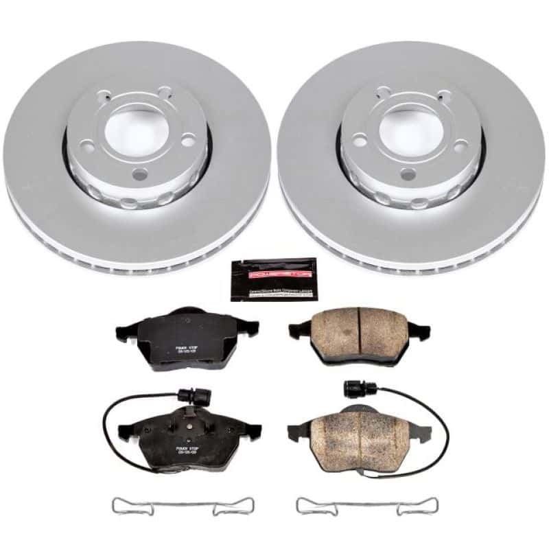 PowerStop — Power Stop 95-97 Audi A6 Front Z23 Evolution Sport Coated Brake Kit - view 1