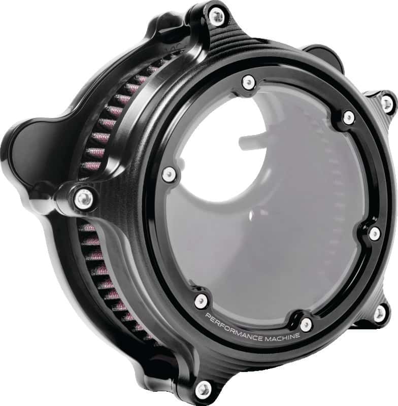 Performance Machine — Performance Machine Vision Air Cleaner W/Bezel - Black Ops - view 2