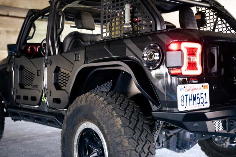 DV8 Offroad — DV8 Offroad 18-23 Jeep Wrangler JL Slim Fender Flares
Jeep Fender Flares - view 10