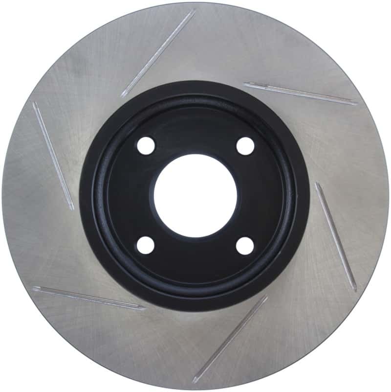Stoptech — StopTech 2014 Ford Fiesta Left Front Disc Slotted Brake Rotor
Sport Slotted Rotor - view 2