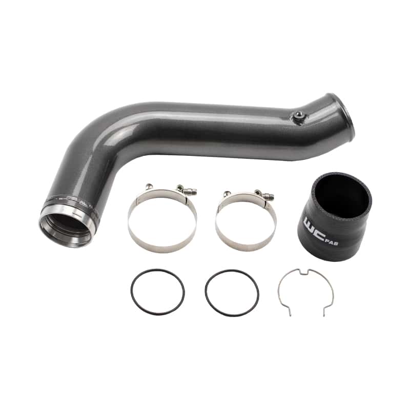 Wehrli — Wehrli 17-19 Chevrolet 6.6L L5P Duramax Passenger Side 3.5in Intercooler Pipe - Brizzle Blue
PIC Pipe 17-19 BRZ - view 1