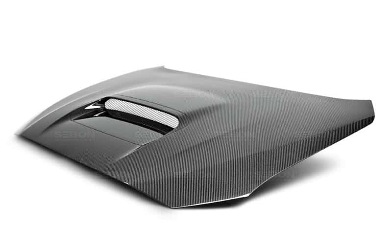 Seibon — Seibon 2015 Subaru WRX/STI OEM Style Carbon Fiber Hood - view 7