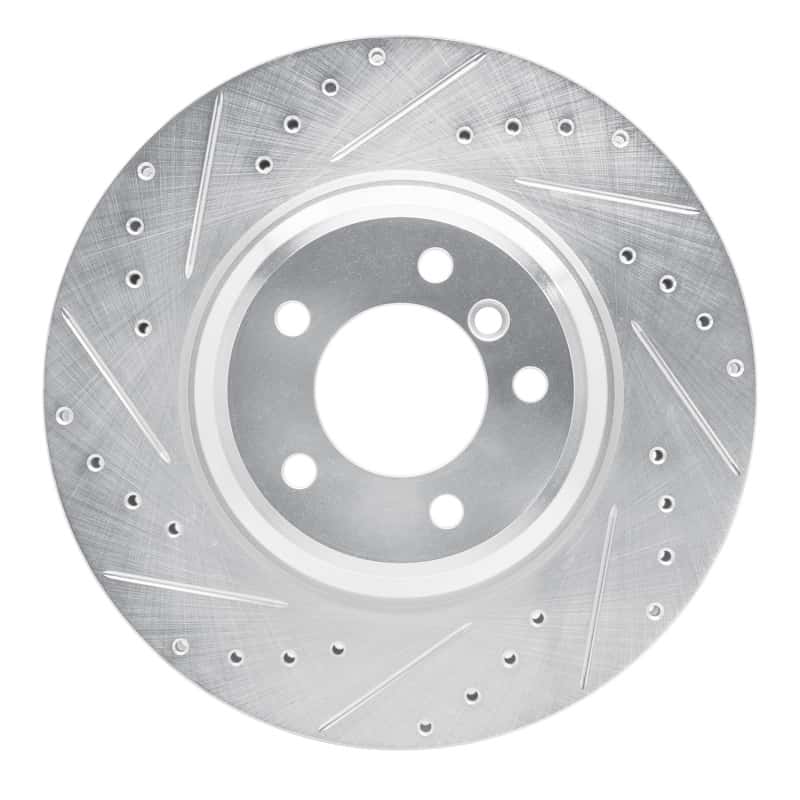 R1 Concepts — R1 07-15 BMW 335XI Front Left Drilled & Slotted Silver Brake Rotor
R1 Brake Rotor Drill - view 1