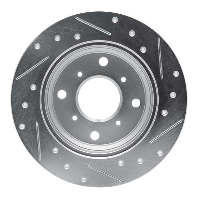 R1 Concepts — R1 86-96 Acura Legend Rear Left Drilled & Slotted Silver Brake Rotor
R1 Brake Rotor Drill - view 5