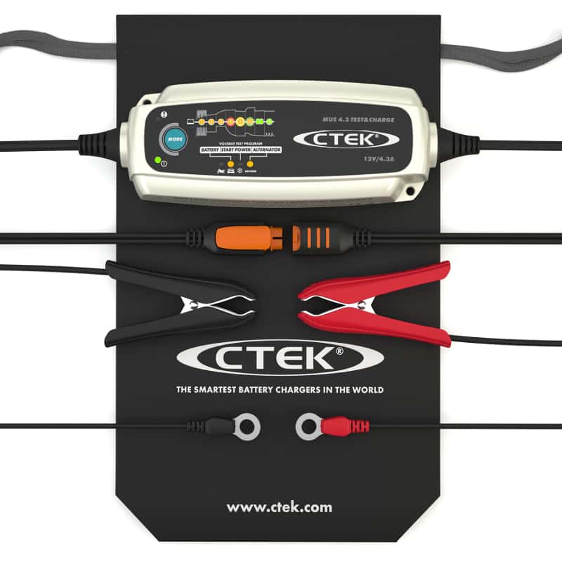 CTEK — CTEK Battery Charger - MUS 4.3 Test & Charge - 12V - view 5