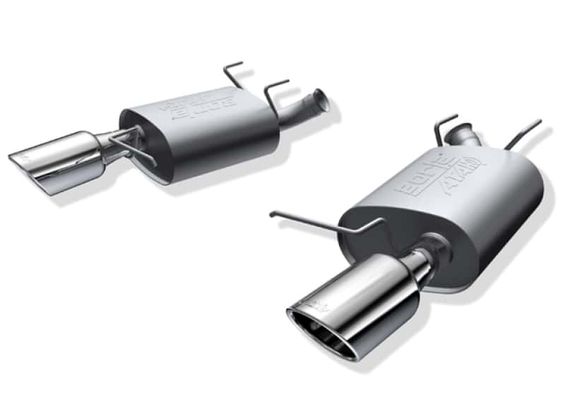 Borla — Borla 11-14 Ford Mustang 3.7L 6cyl Aggressive ATAK Exhaust (rear section only)
Axle-Back System
ExhstSysKt - view 1