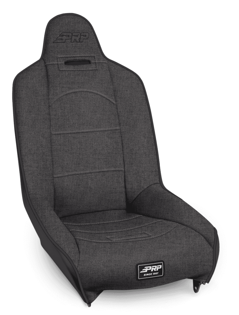 PRP Seats — PRP Roadster High Back Suspension Seat - All Grey - view 1