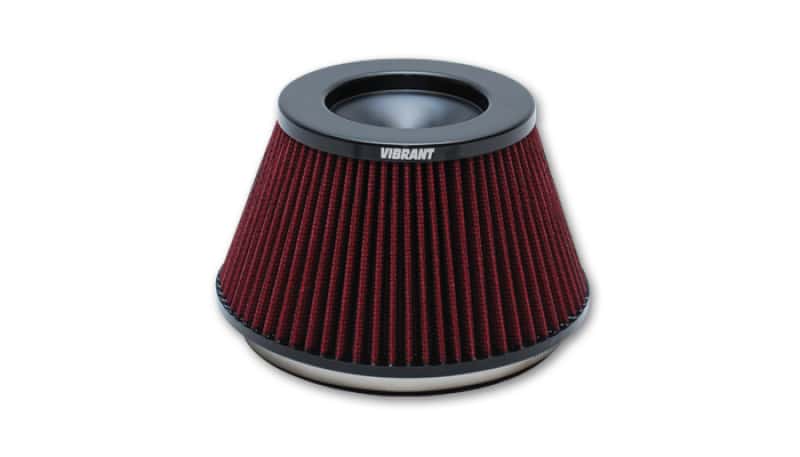 Vibrant — Vibrant The Classic Perf Air Filter 5in OD Conex3-5/8in Tallx6in ID Bellmouth VelocityStack10950-52
6"ID5"ODFilterForBVS
6"IDAirFilterForBVS
Air Filter - view 2