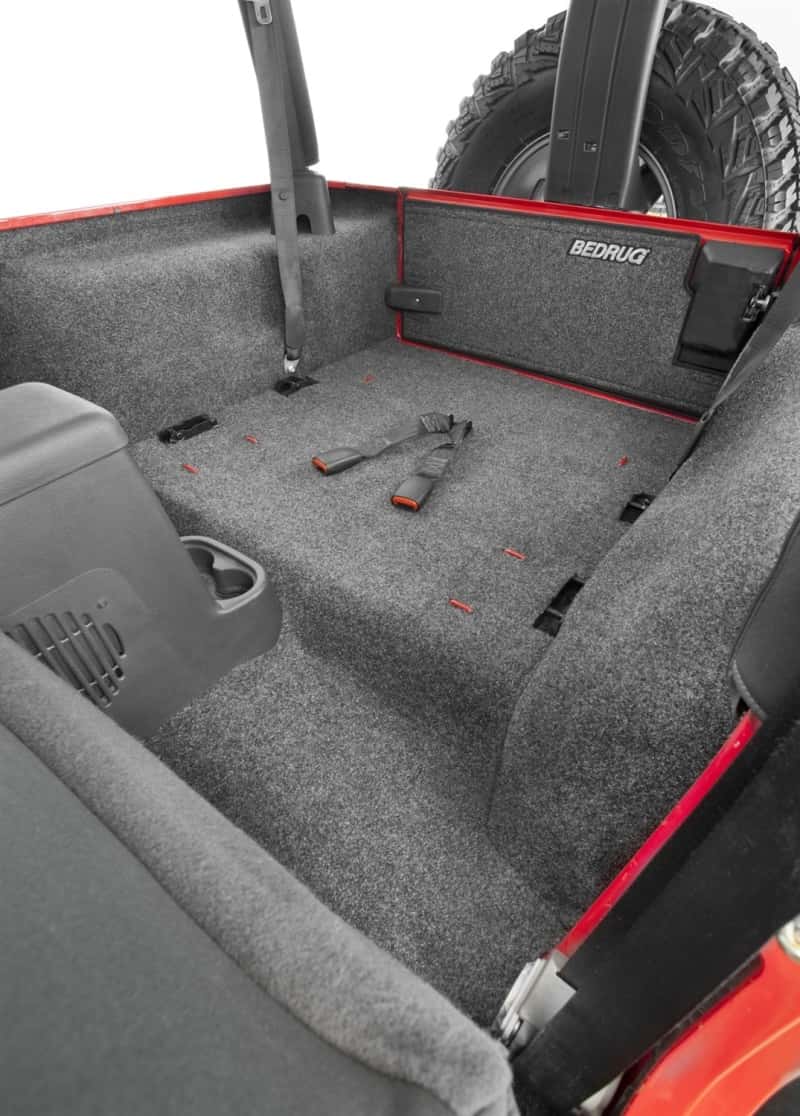 BedRug — BedRug 81-86 Jeep CJ-7 Rear Kit w/o Gussets 4pc Cargo Kit (Incl Tailgate & Cargo Liner)
JBR 81-86CJ CRGO W/O - view 6