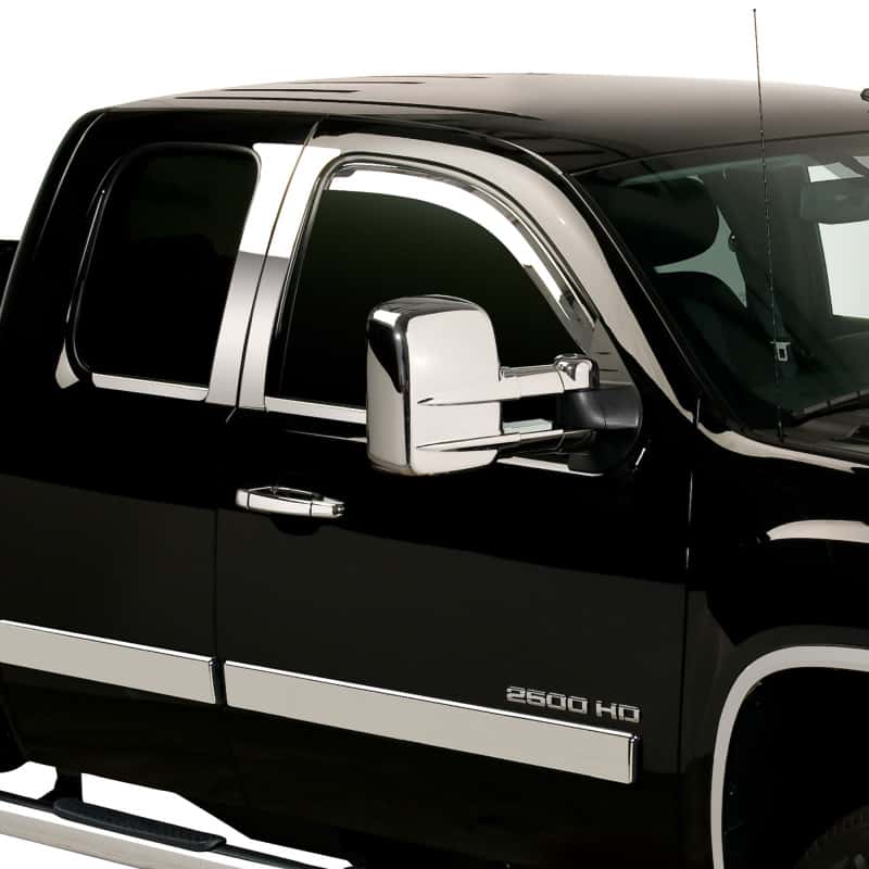 Putco — Putco 15-20 Cadillac Escalade ESV (Front Only) Element Chrome Window Visors
Side Window Vent - view 2