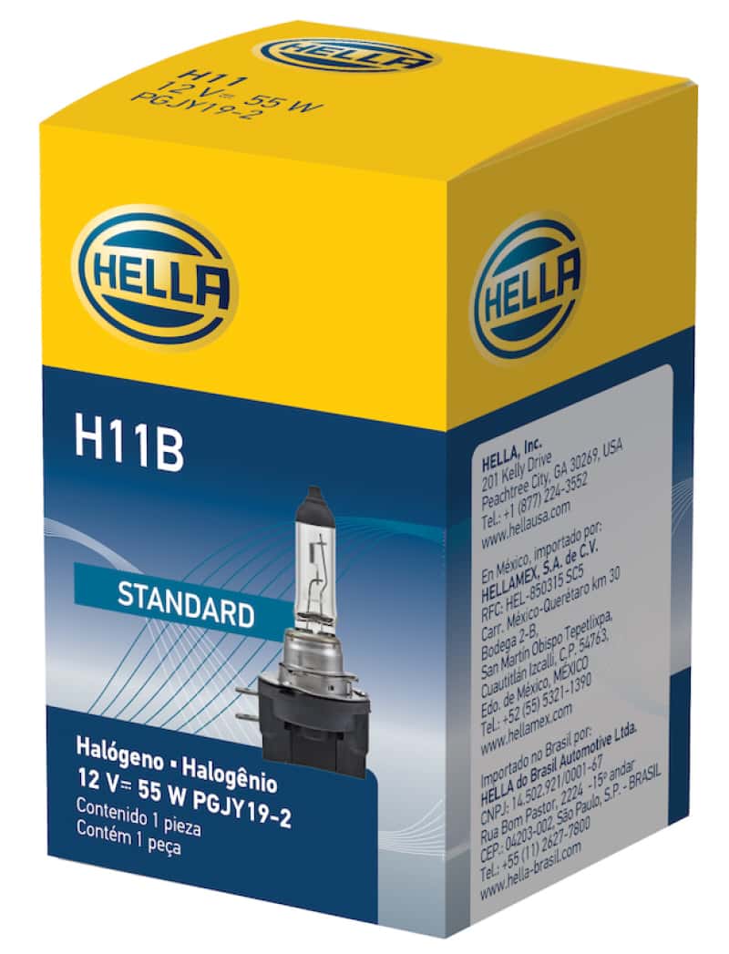 Hella — Hella Bulb H11B 12V 55W Pgjy192 - view 5