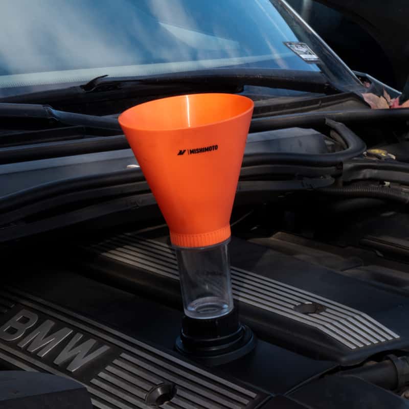 Mishimoto — Mishimoto Screw On Oil Funnel BMW/Mercedes Kit
No-Spill Funnel Kit - view 2