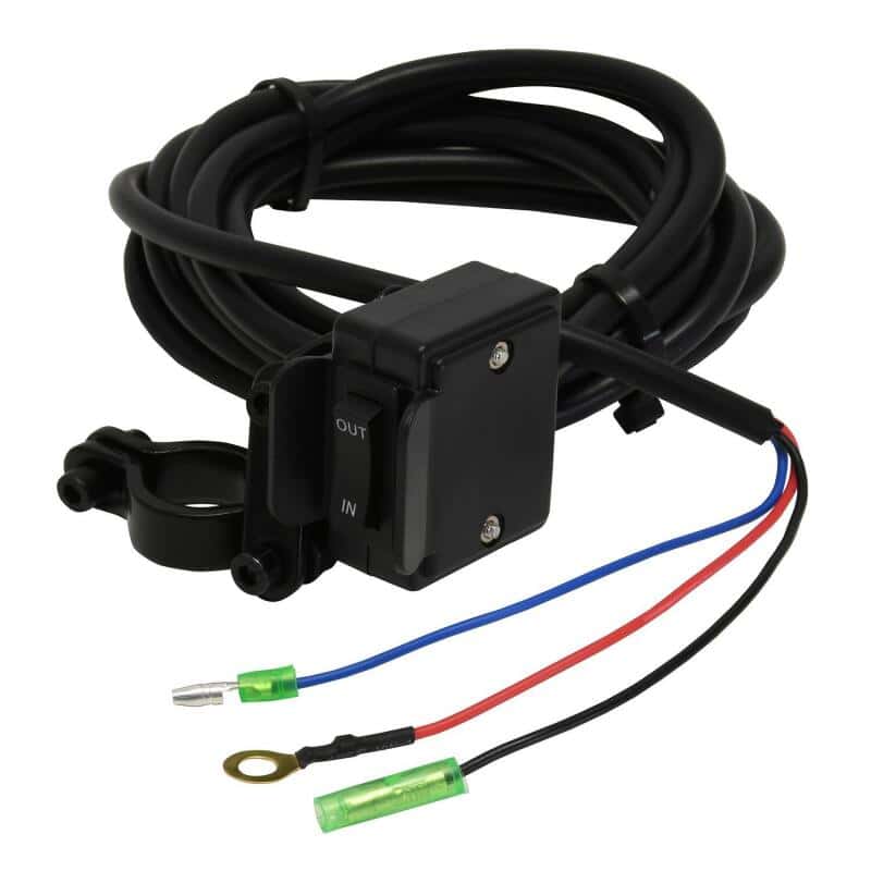 Superwinch — Superwinch 4500 LBS 12V DC 1/4in x 50ft Synthetic Rope Terra 4500SR Winch - Gray Wrinkle - view 20