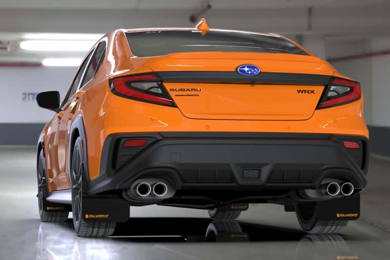 Rally Armor — Rally Armor 22-26 Subaru WRX Black UR Mud Flap Altered Font Orange Logo
Mud Flap - view 2