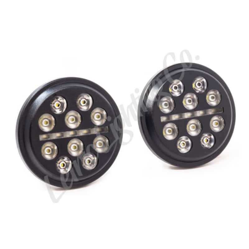 Letric Lighting — Letric Lighting 4.5in Black Buck-Shot Indian - view 1