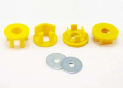 Whiteline — Whiteline 08+ Subaru WRX Hatch / 08-09 Subaru STi Rear Diff Mount Inserts positive power kit
Bushing Kit - view 2