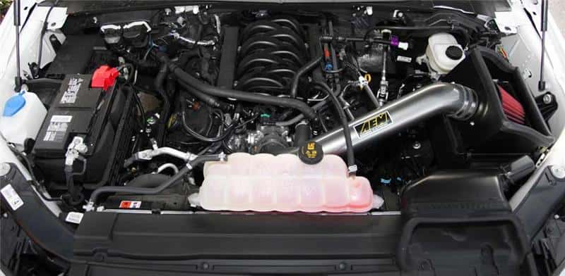 AEM Induction — AEM 2015 Ford F-150 5.0L V8 Cold Air Intake System
Cold Air Intake Syst
AEM Cold Air Intake - view 2