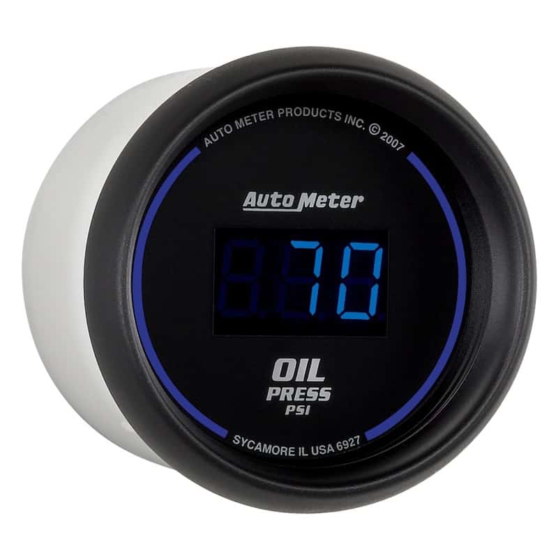 AutoMeter — Autometer Cobalt Digital 52.4mm Black 0-100psi Oil Pressure Gauge
GA 2" OP 100PSI CBD - view 6