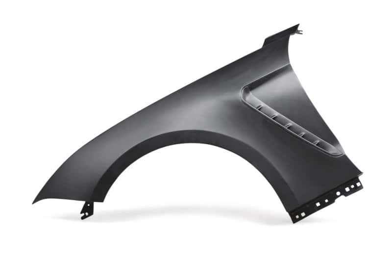 Anderson Composites — Anderson Composites 18-19 Ford Mustang Type-ST Fiberglass Front Fenders (Pair) - view 2