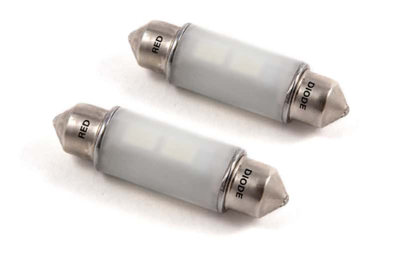 Diode Dynamics — Diode Dynamics 39mm HP6 LED Bulb LED - Red (Pair) - view 1
