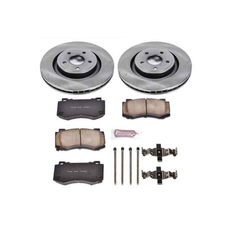 PowerStop — Power Stop 06-10 Jeep Grand Cherokee Front Autospecialty Brake Kit - view 1