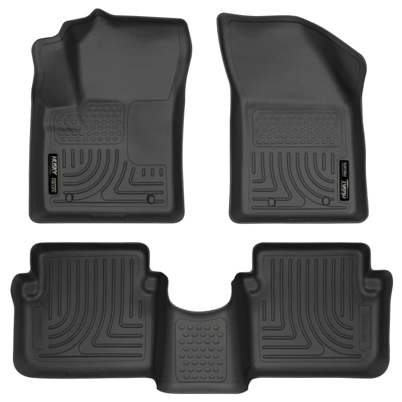 Husky Liners — Husky Liners 11-12 Dodge Avenger/Chrysler 200 WeatherBeater Combo Black Floor Liners
Floor Liners - view 1