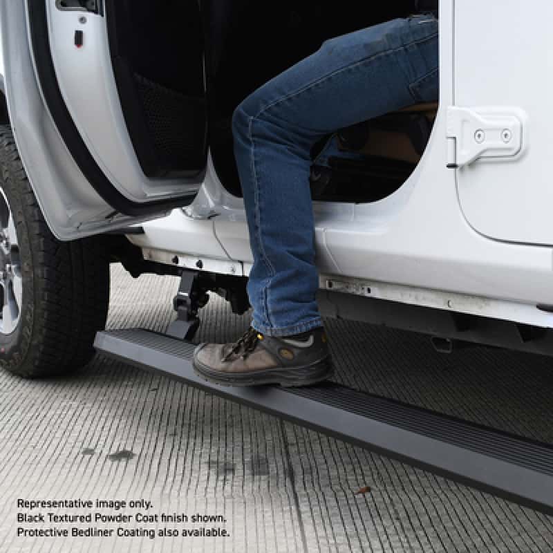 Go Rhino — RealTruck 20-24 Jeep Gladiator CC 4dr VoltStep Electric Running Board Kit - Bedliner Coating
VoltStep Elec. Board - view 9