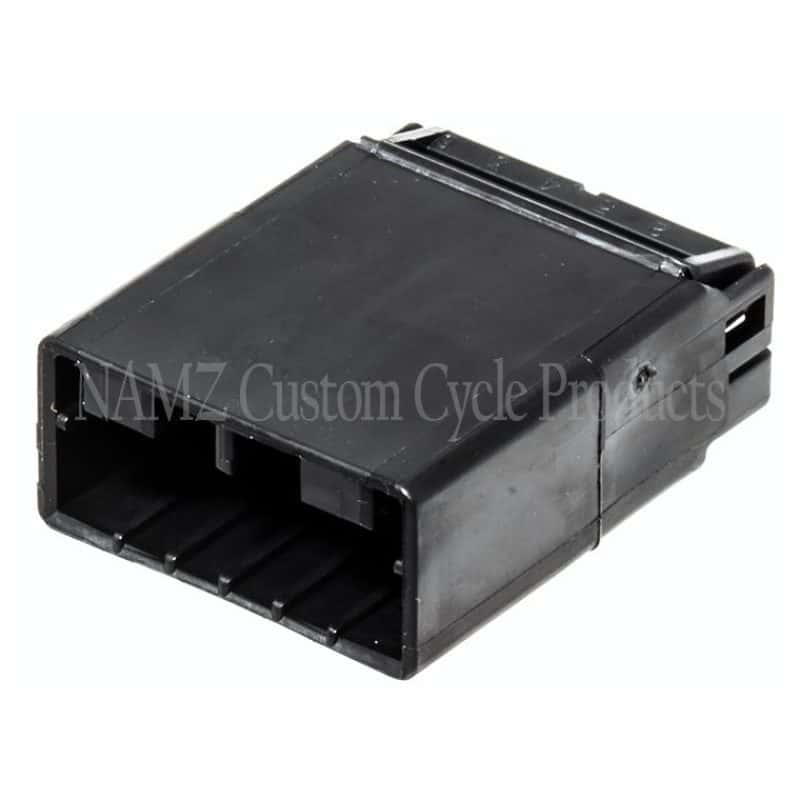 NAMZ — NAMZ AMP Multilock 6-Position Male Wire Cap Housing (HD 73106-96BK) - view 1